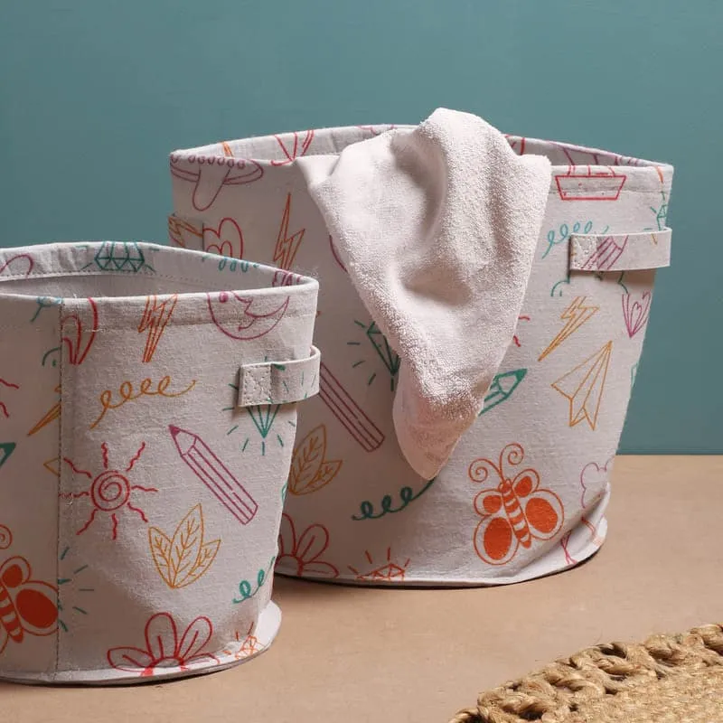Simply Sort Laundry Basket - Set Of Two media 5