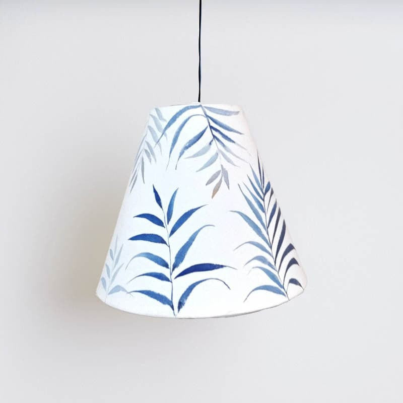 Garden Home Handpainted Fabric Ceiling Lamp media 4