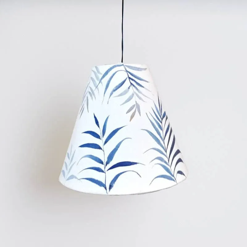 Garden Home Handpainted Fabric Ceiling Lamp media 4