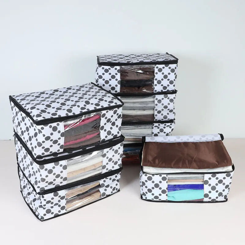 Rigg Polka Dot Saree Cover - Set Of Eight media 1
