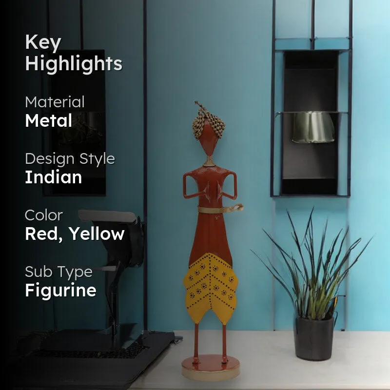 Soulful Serenade Jhal Metal Showpiece media 2