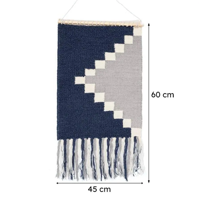 Tashina Woven Wool Wall Hanging media 5