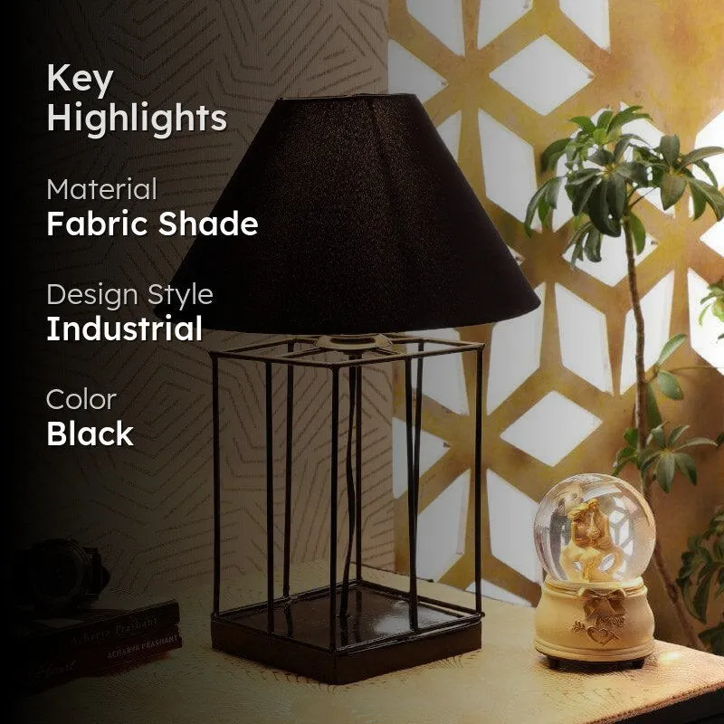 Torou Miga Fabric Table Lamp - Black media 2