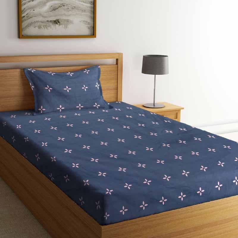 Star Fleur Printed Bedsheet - 150 GSM media 4