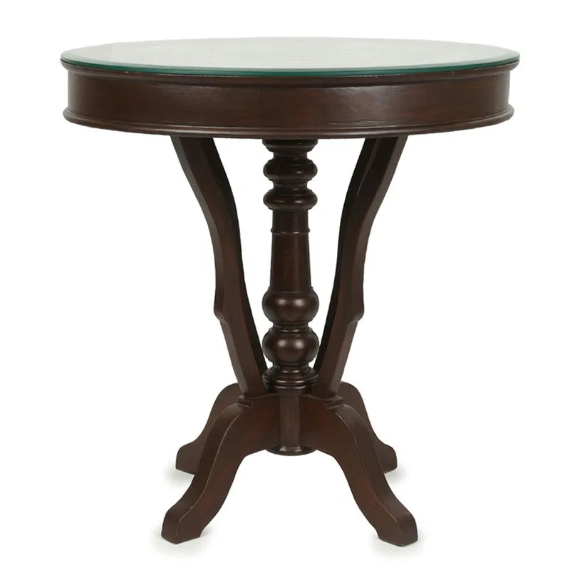 Kilm Pillar Teak Wood Side Table media 4