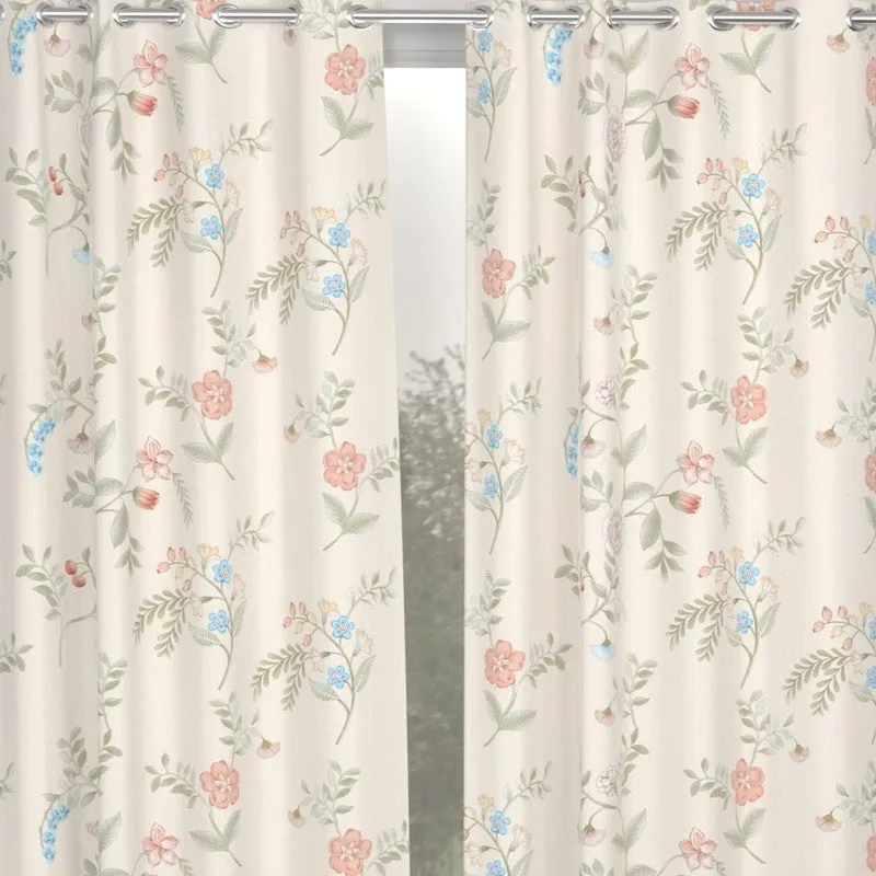 Floral Mirage Panel Curtains - Set of Two media 5