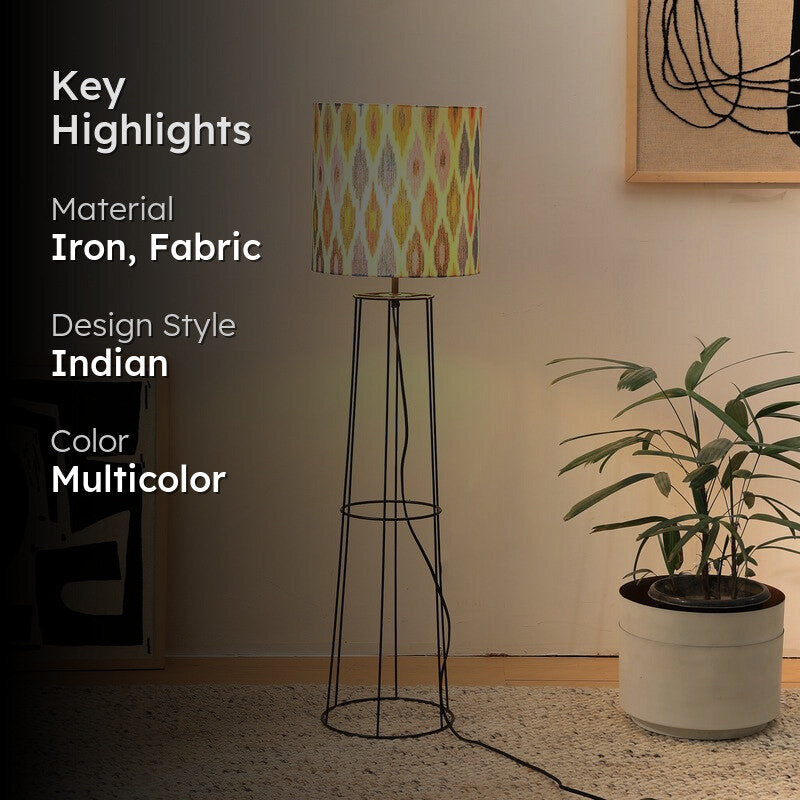 Fig Living IKKAT Floor Lamp 100 media 2