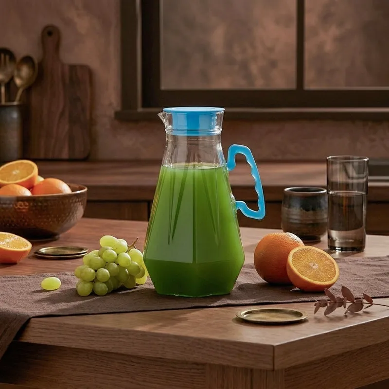 Blue Karuma Diamond Jug - 1600 ML media 4