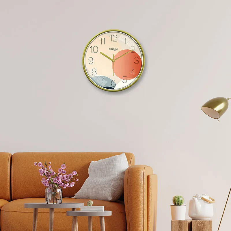 Planet Hues Plastic Analog Wall Clock media 5
