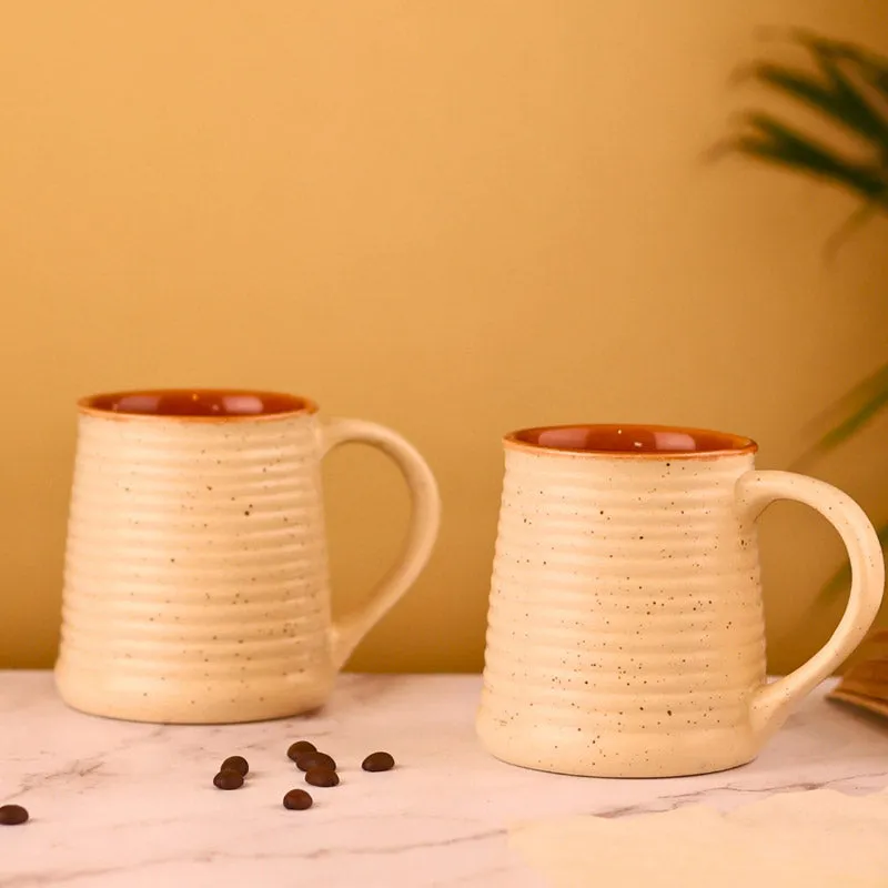 Azaria Ceramic Tea Cup (230 mL Each) - Set of Two media 1