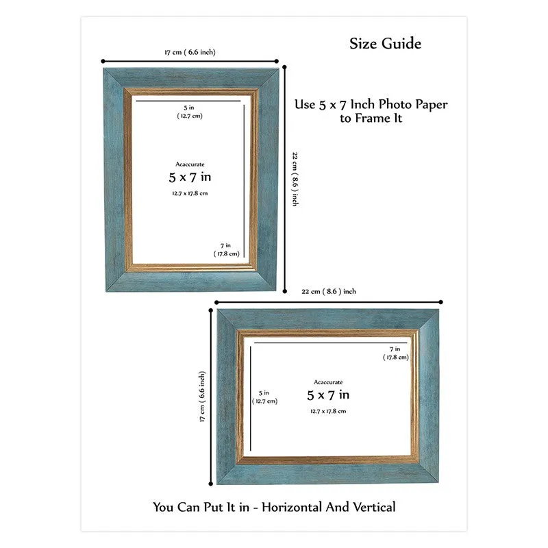 Paton MDF & PVC Table Photo Frame media 8