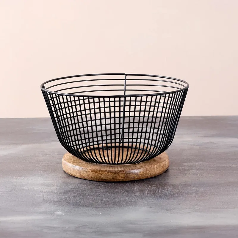 Dome Mesh Basket With Base media 1