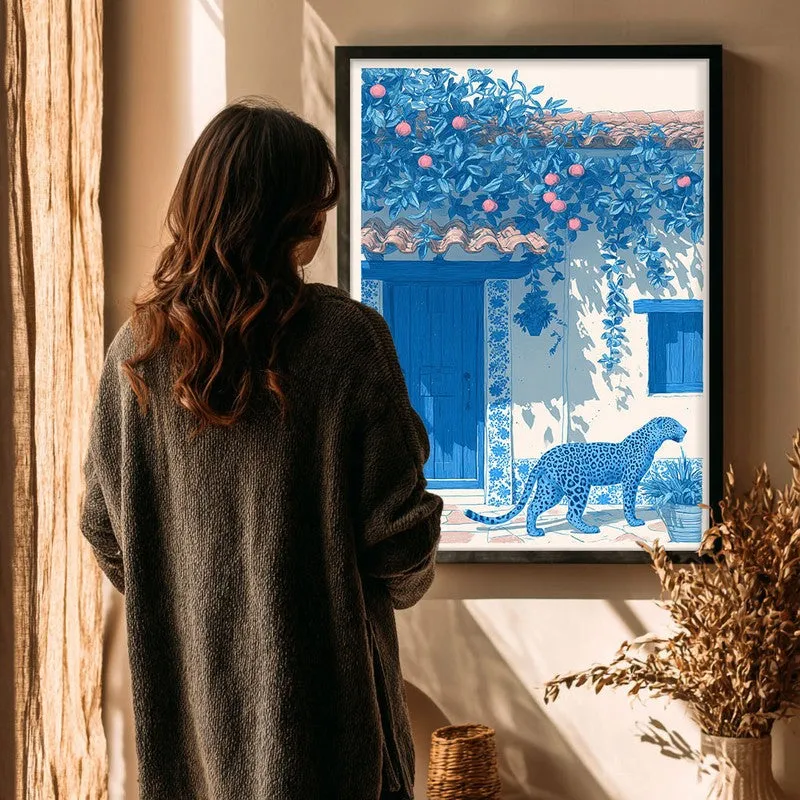 Zest Veranda Canvas Wall Painting - Black Frame media 5