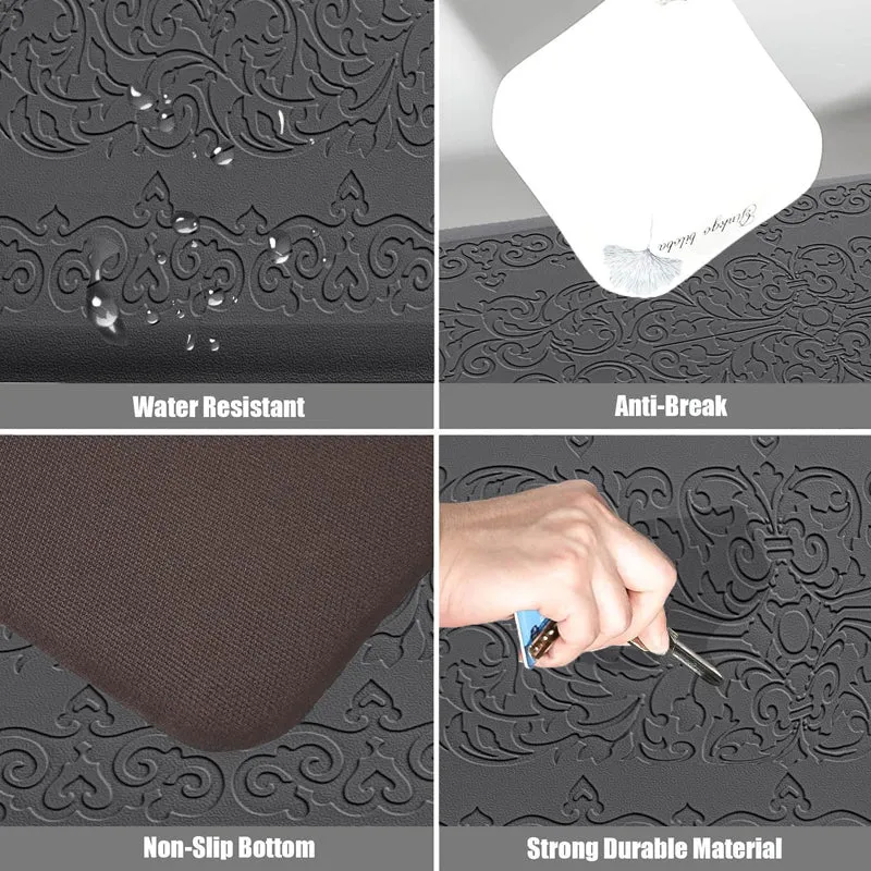 Silk Step Anti Skid Bath Mat - Black media 4