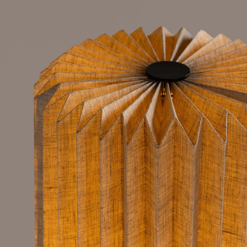 Fig Living Serenity Cotton Table Lamp - Brown image 4