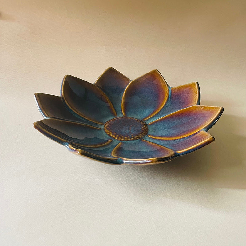 PetalCraft Ceramic Chip & Dip Platter media 7