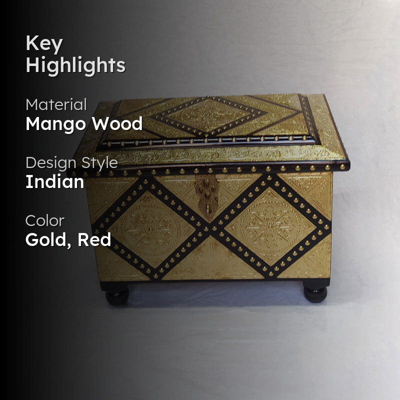 Elvira Decorative Wood Jewel Box media 2