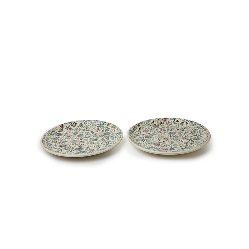 Exora Floral Quarter Plate - Set Of Two media 3