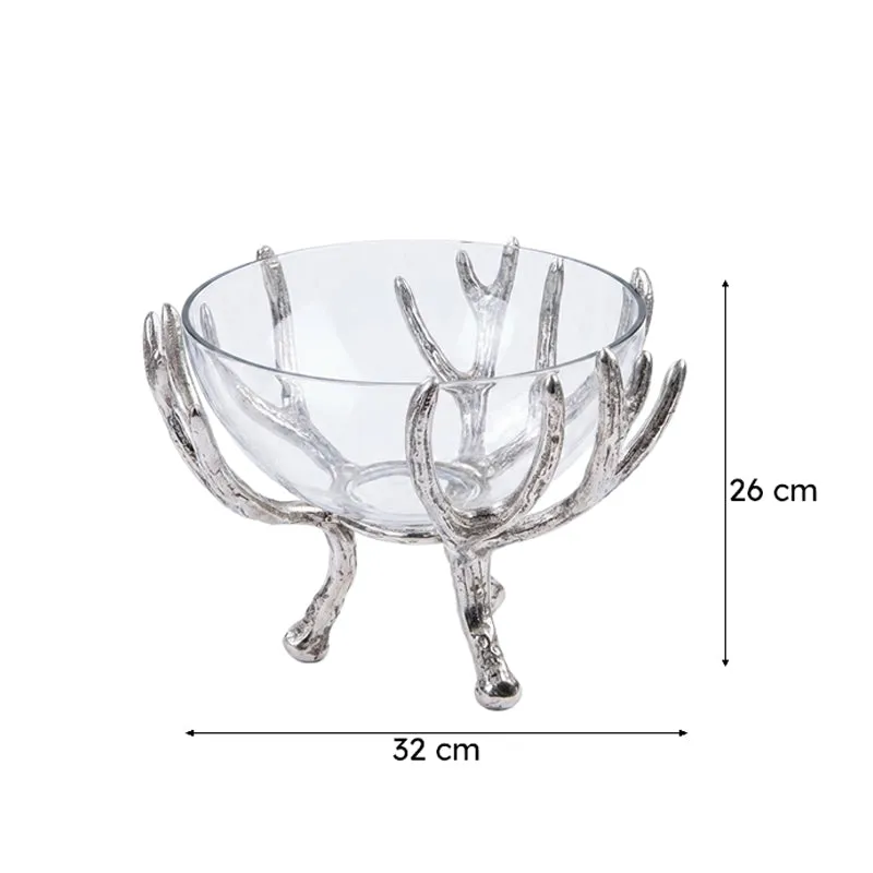 Antler Clasp Fruit Bowl media 7
