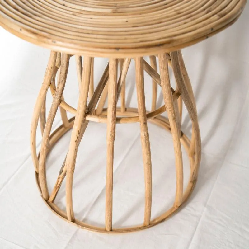 Nereus Rattan Accent Table media 5