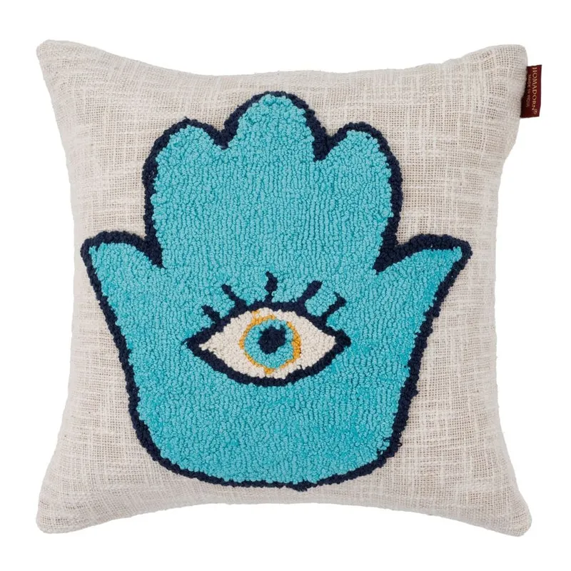 Mystic Palm Tufted Cushion Cover media 8