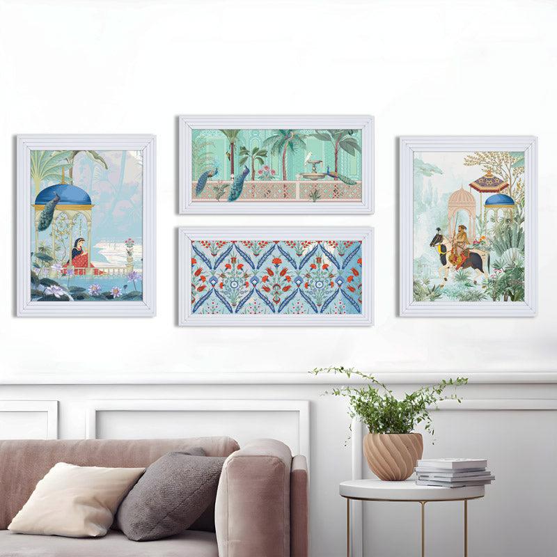 Raja Rani Allure Wall Art - Set of Four media 4