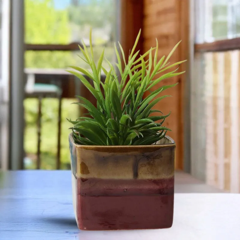 PureLuxe Pots & Planters (Brown) - Set Of Two media 4