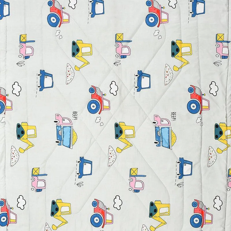 Trucker's Tuck-In Kids Microfiber Comforter - 150 GSM media 3