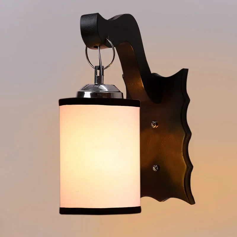 Delphi Edge Wooden Wall Lamp - White media 4