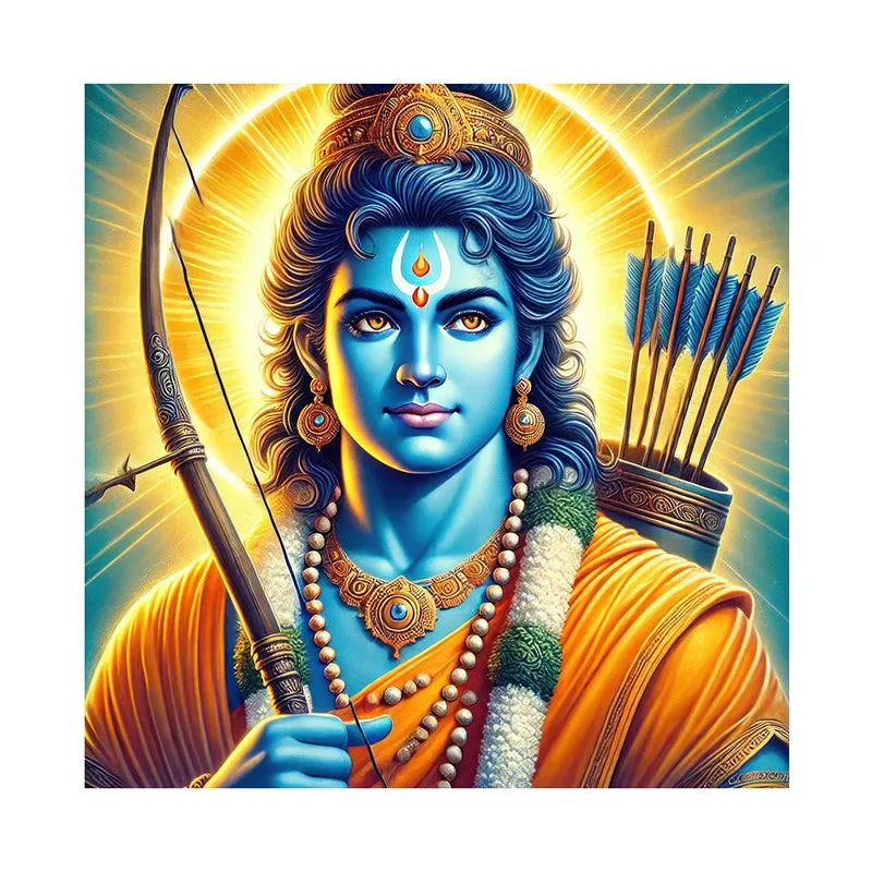 Raghava Poly Canvas Wall Painting media 4