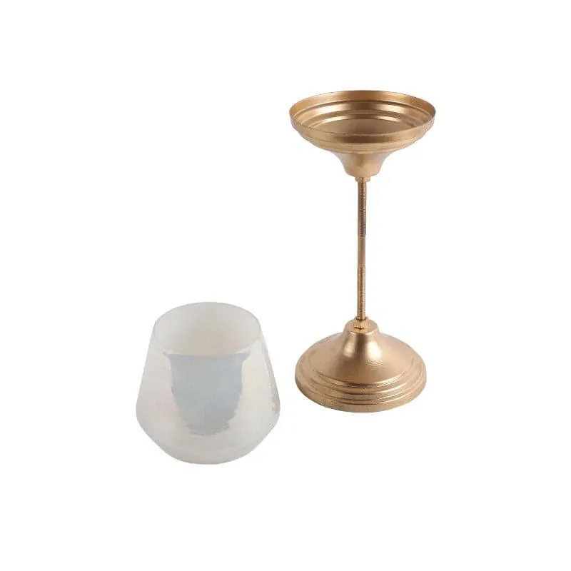 Goblet Glamour Tealight Candle Holder - Set Of Two media 3