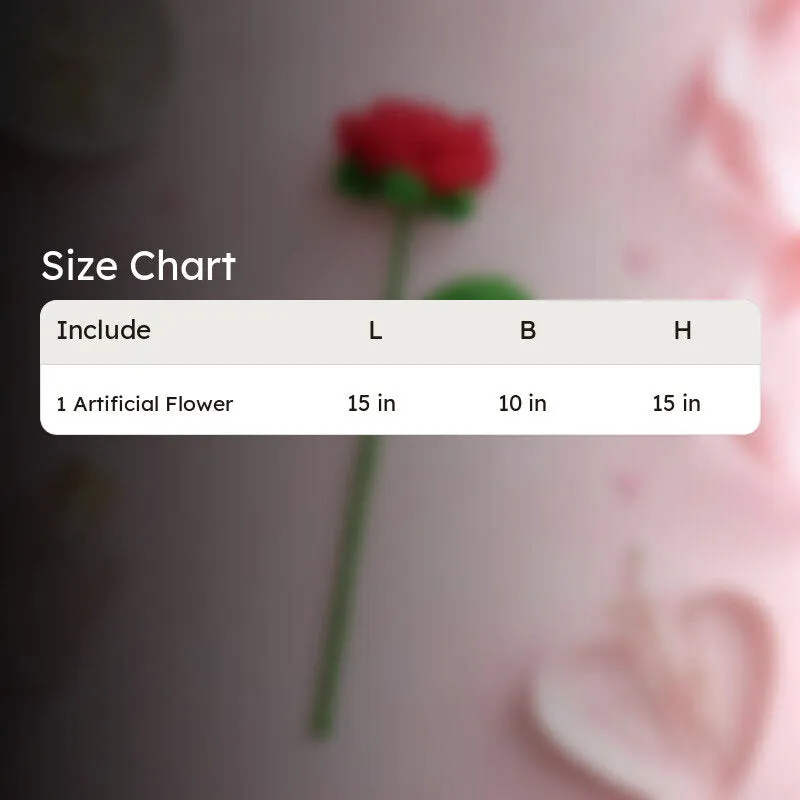 Urban Bloom Artificial Flowers - Red media 11