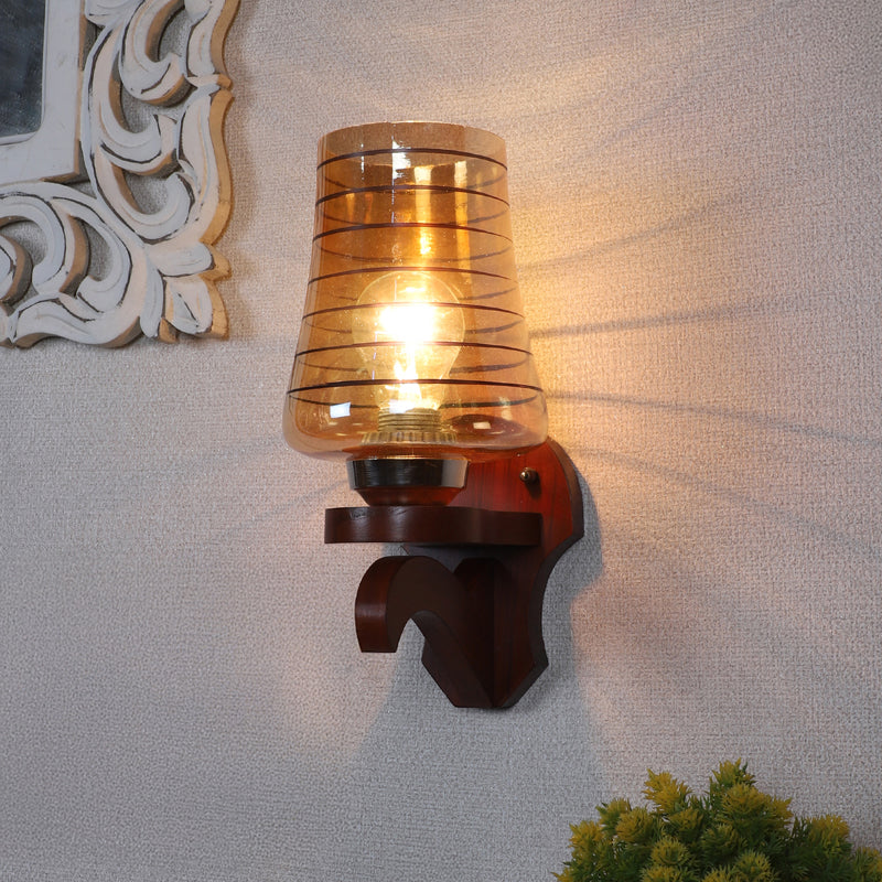 Ella Wooden Wall Lamp