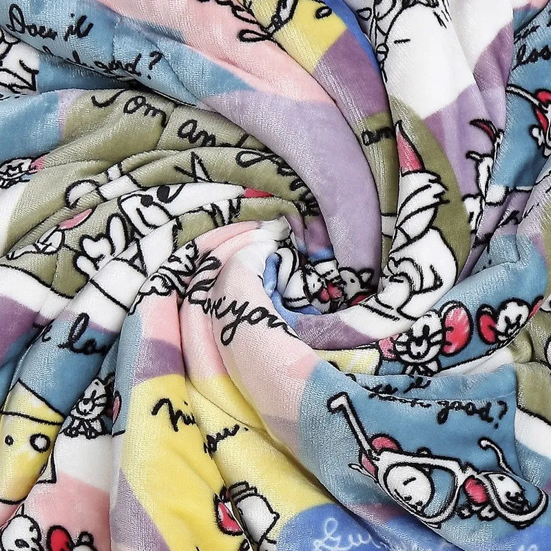 Monte Carlo Dreamy Doodles Blanket - 1400 GSM media 6