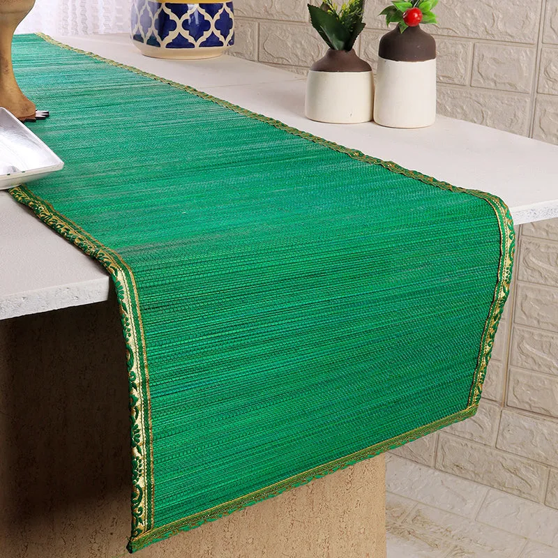 Eco Sip Bamboo Table Runner - Green media 1