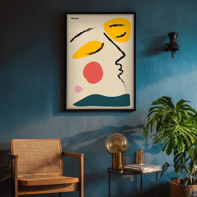 Enigmatic Vision Archival Canvas Wall Art - Black Frame media 5