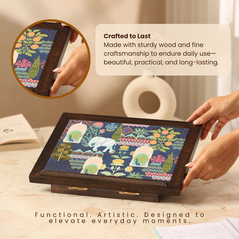 Artistry Wood Laptop Stand media 5