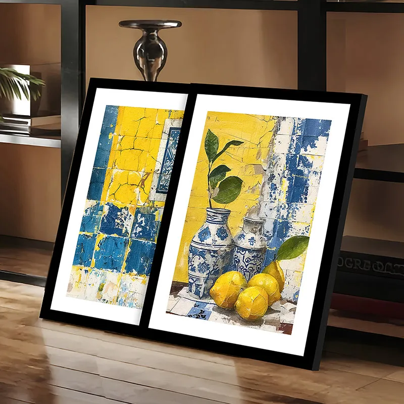 Limoncello Italia Wall Art With Frame - Set Of Two media 7