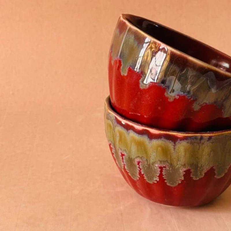 Leno Snack Bowl Red - 200 ML Each media 3
