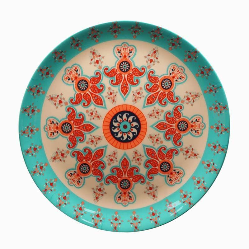 Majestic Paisley Decorative Plate media 6