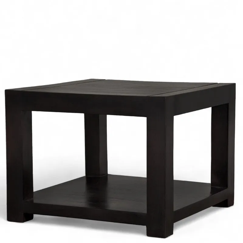 Frixon Sheesham Wooden Center Table - Black media 3