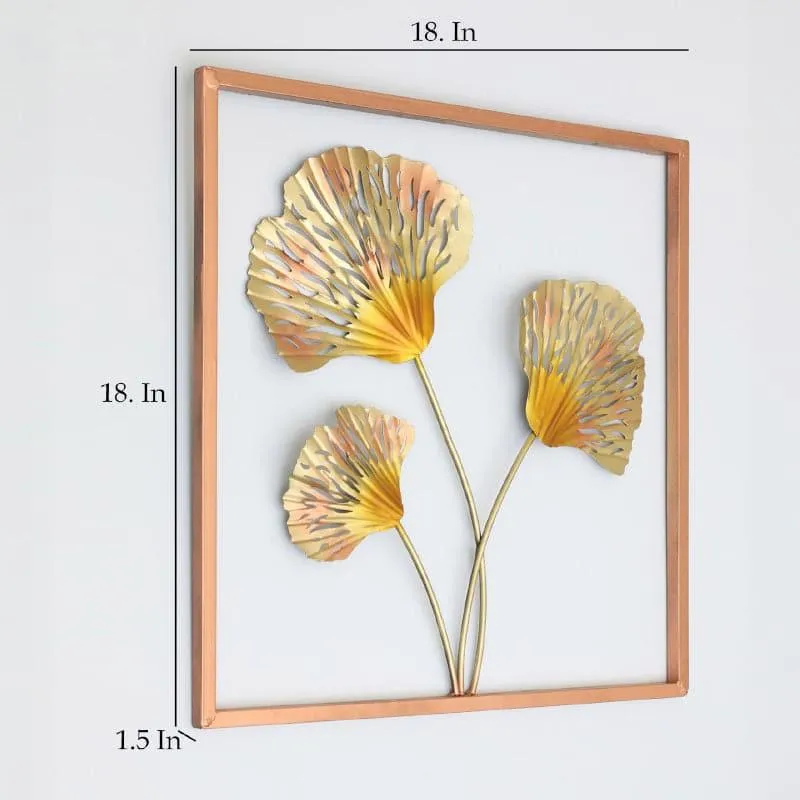 Deno Floral Metal Wall Accent media 4