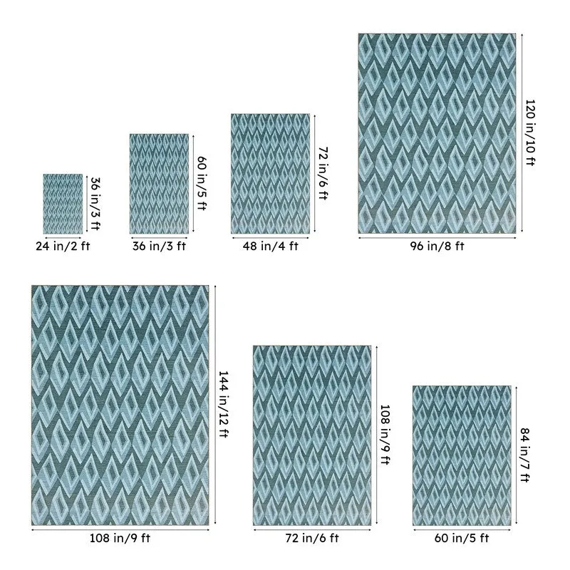 Zephyra Tide Non Anti Skid Carpet - 10