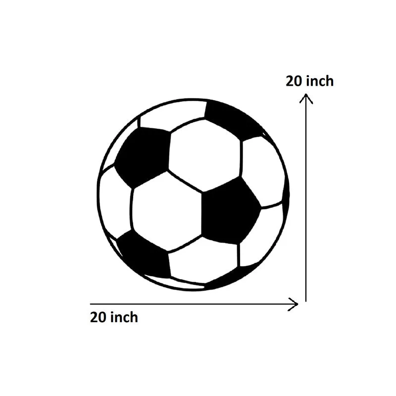 Football Game Black Iron Wall Accent media 5
