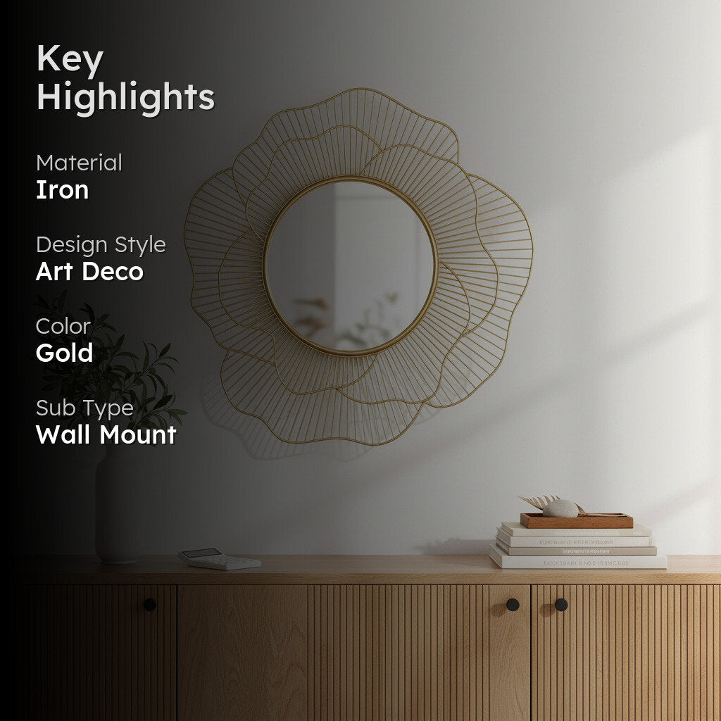 Floro Finesse Wall Mirror image 2