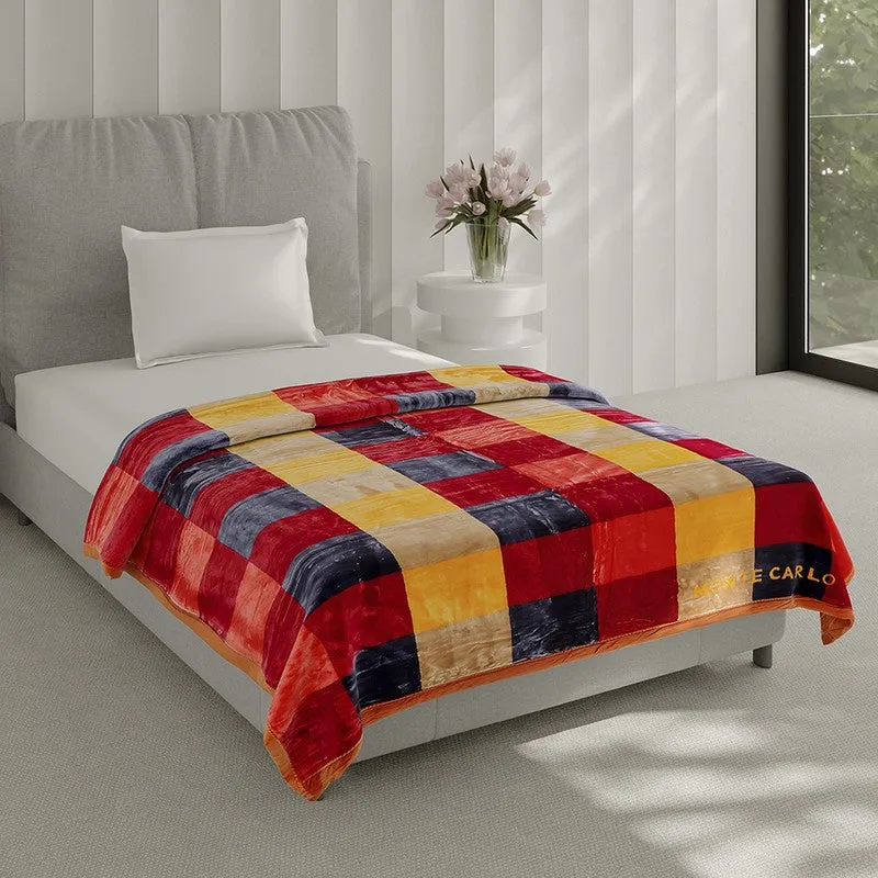 Monte Carlo Autumn Ember Blanket - 597 GSM media 1