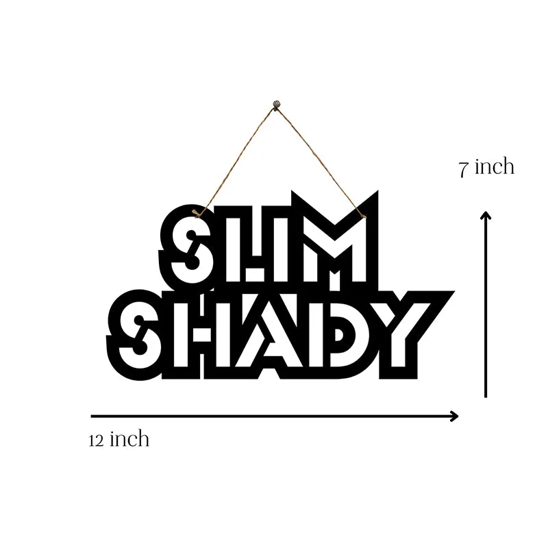 Slim Shady Mild Steel Wall Accent media 5