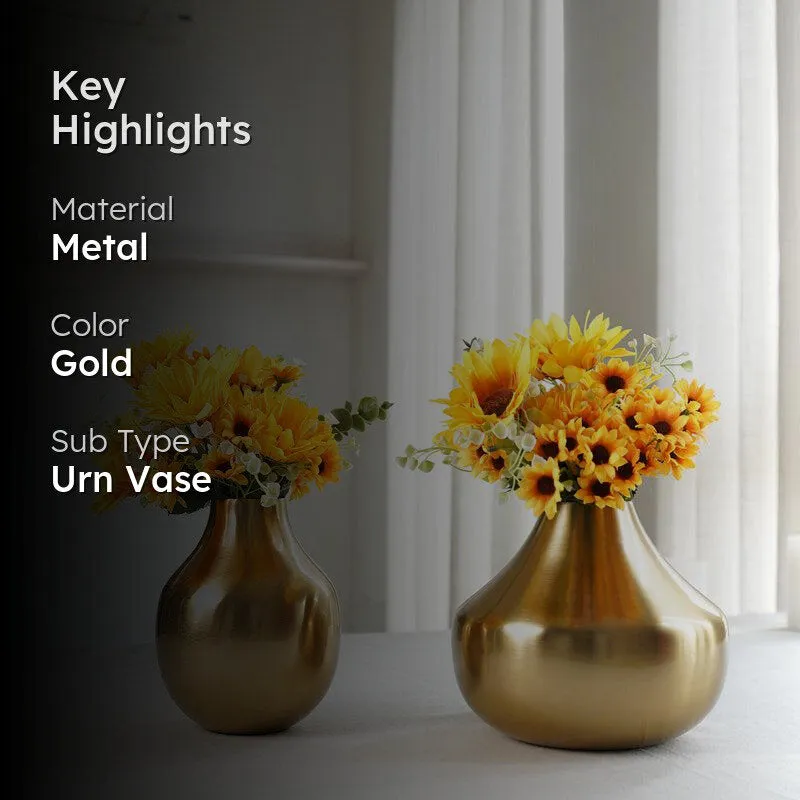 Limus Lumio Metal Vase media 2