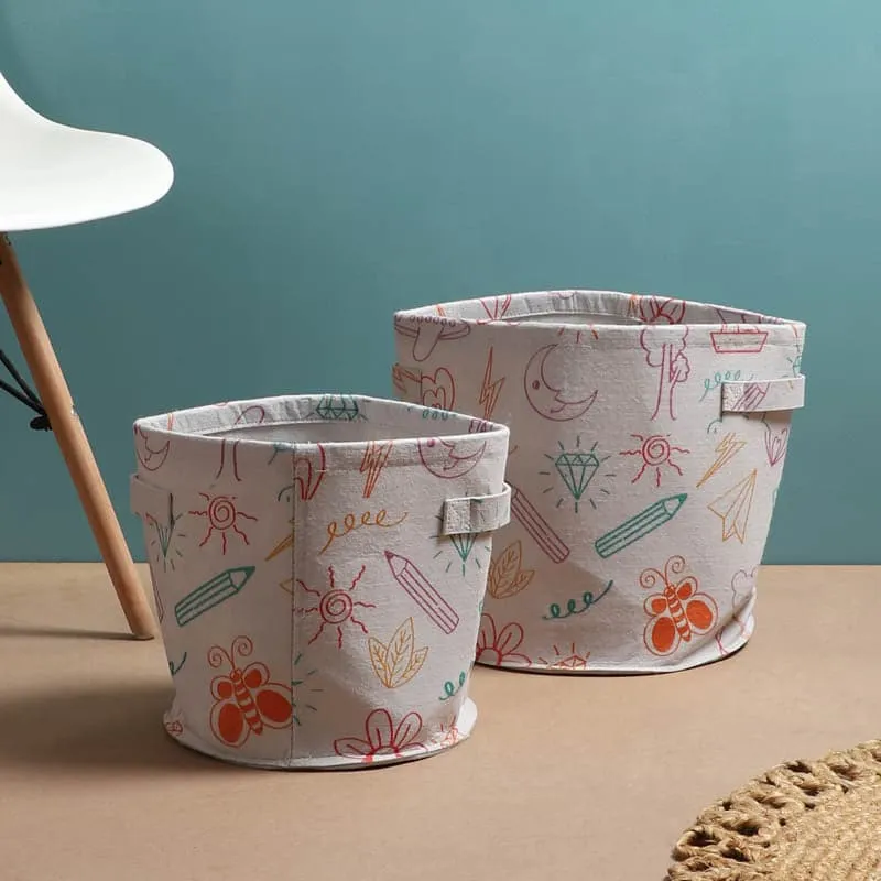 Simply Sort Laundry Basket - Set Of Two media 3