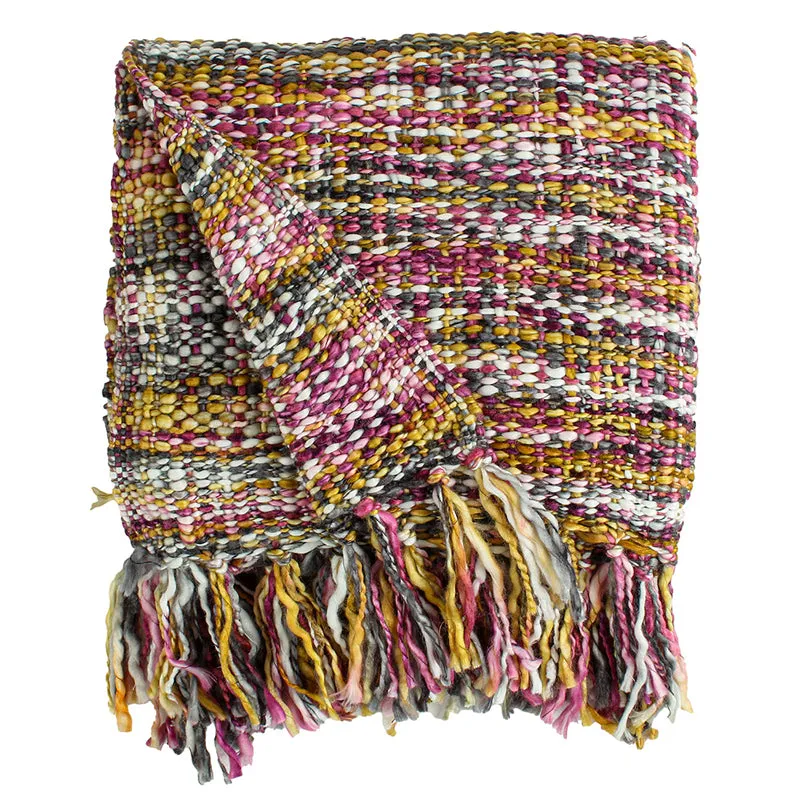 Vibrato Acrylic Throw - Pink media 5